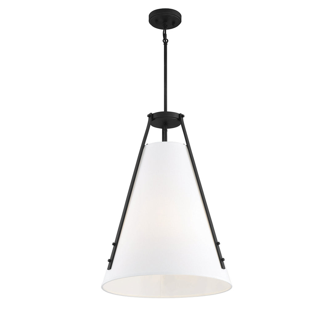 Savoy House Newport 7-2521-4-89 Pendant Light - Matte Black
