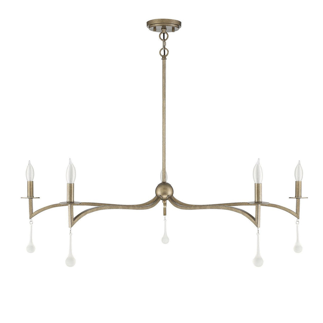 Savoy House Laramie 1-1099-5-182 Chandelier Light - Chelsea Gold