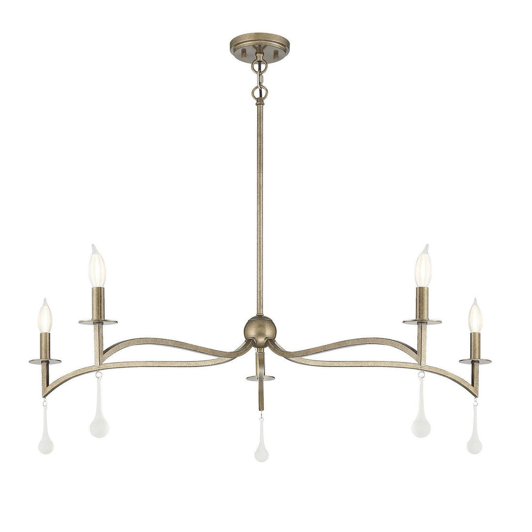 Savoy House Laramie 1-1099-5-182 Chandelier Light - Chelsea Gold
