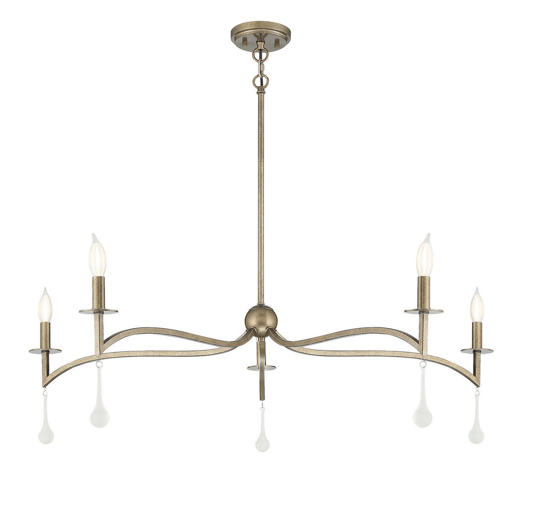 Savoy House Laramie 1-1099-5-182 Chandelier Light - Chelsea Gold