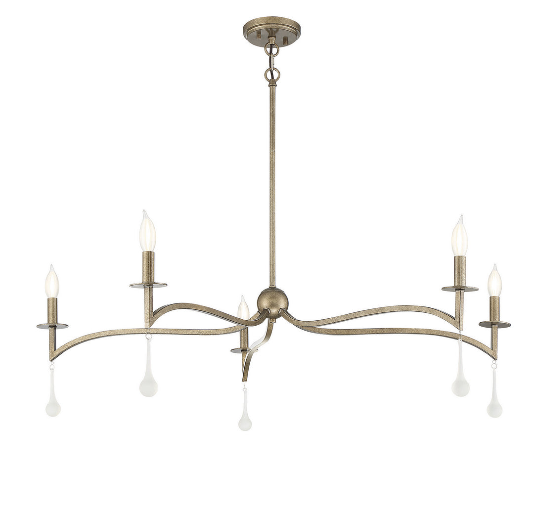 Savoy House Laramie 1-1099-5-182 Chandelier Light - Chelsea Gold