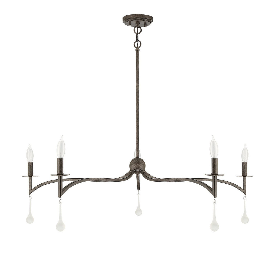Savoy House Laramie 1-1099-5-183 Chandelier Light - Chelsea Walnut