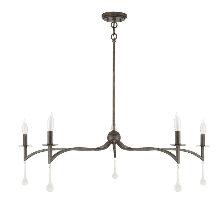 Savoy House Laramie 1-1099-5-183 Chandelier Light - Chelsea Walnut