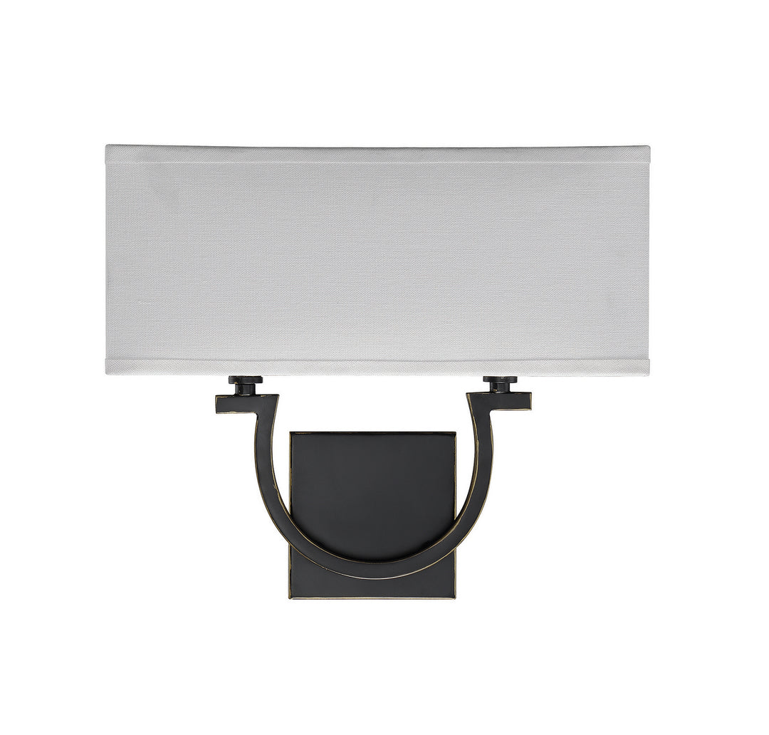Savoy House Rhodes 9-998-2-44 Wall Sconce Light - Classic Bronze