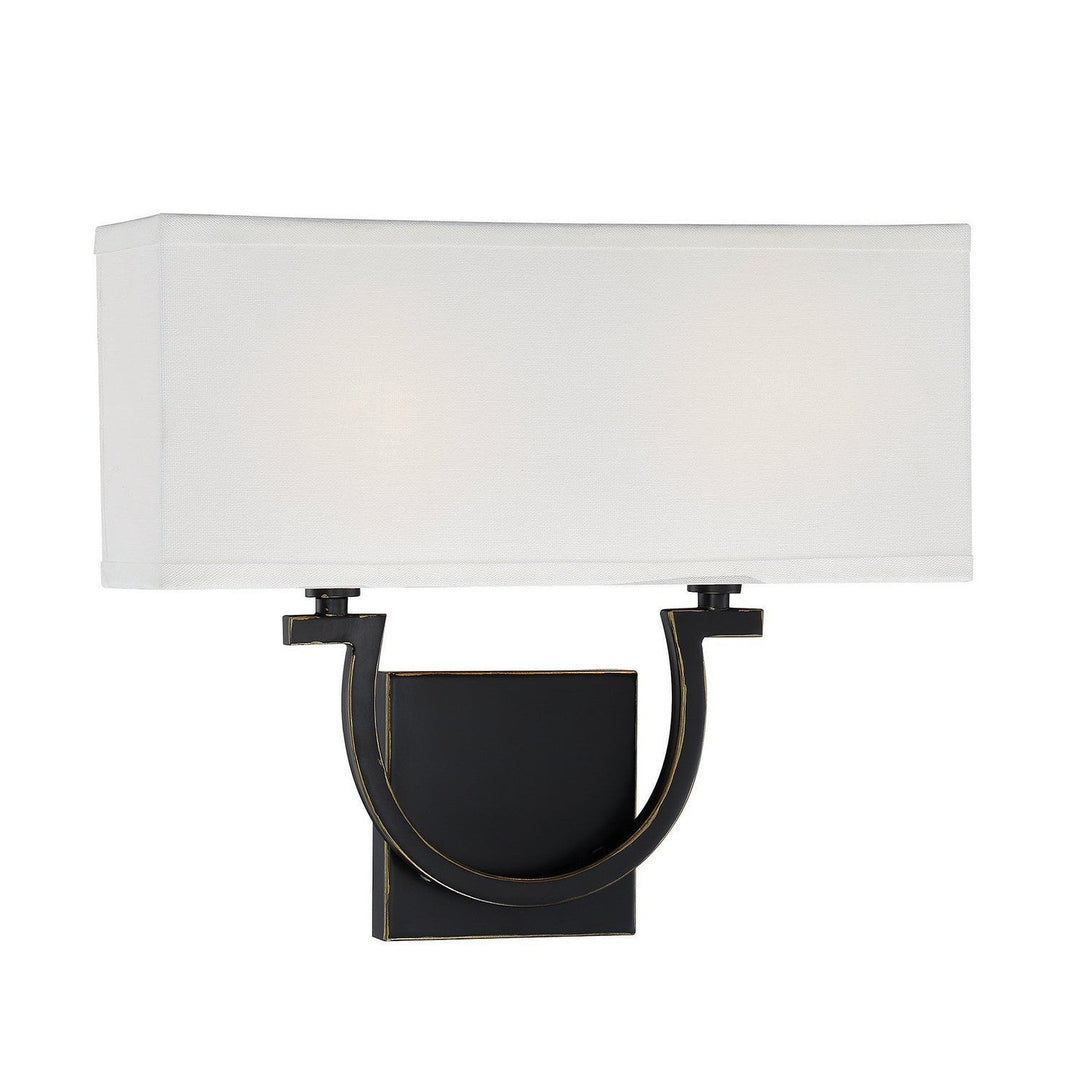 Savoy House Rhodes 9-998-2-44 Wall Sconce Light - Classic Bronze