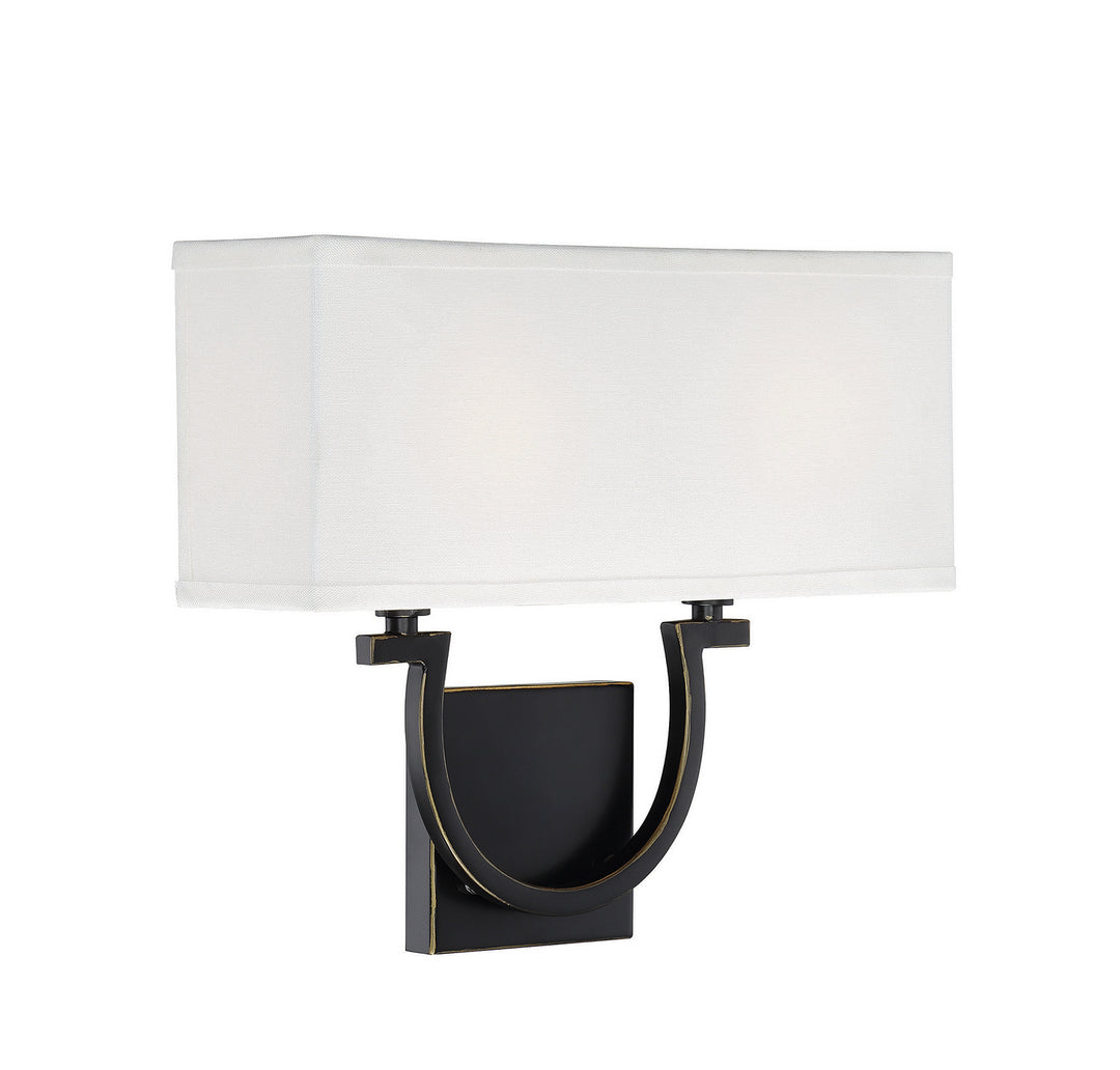 Savoy House Rhodes 9-998-2-44 Wall Sconce Light - Classic Bronze