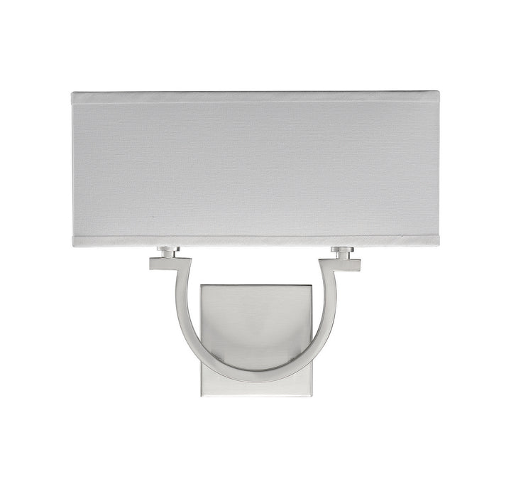 Savoy House Rhodes 9-998-2-SN Wall Sconce Light - Satin Nickel