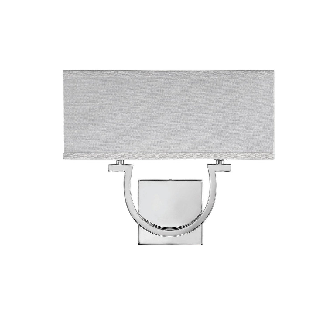 Savoy House Rhodes 9-998-2-109 Wall Sconce Light - Polished Nickel