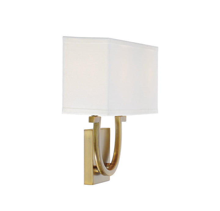 Savoy House Rhodes 9-998-2-322 Wall Sconce Light - Warm Brass