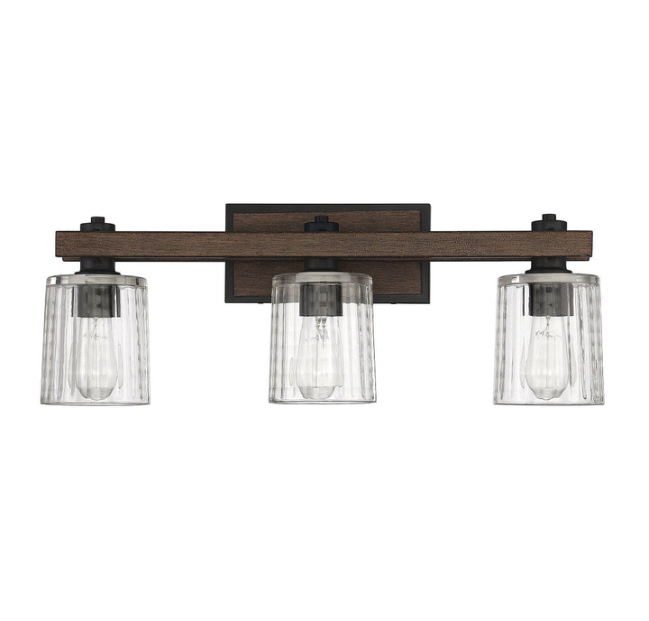 Savoy House Halifax 8-1255-3-41 Bath Vanity Light 25 in. wide - Durango