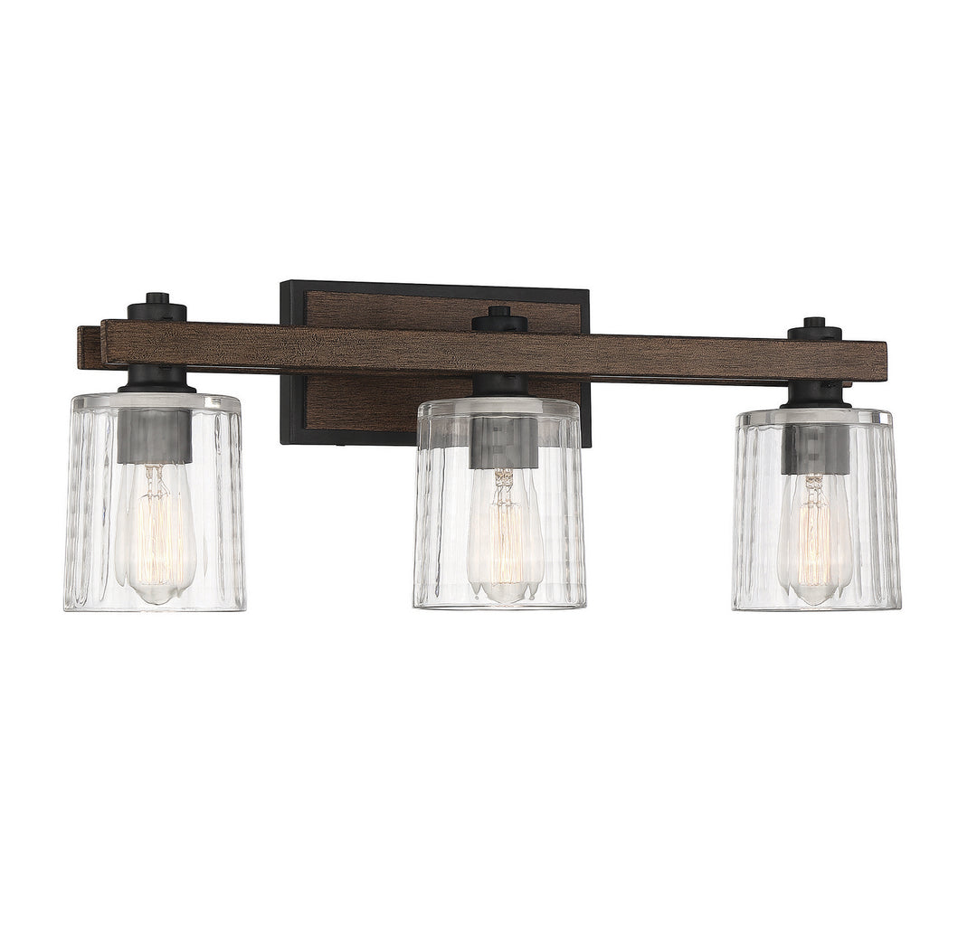 Savoy House Halifax 8-1255-3-41 Bath Vanity Light 25 in. wide - Durango