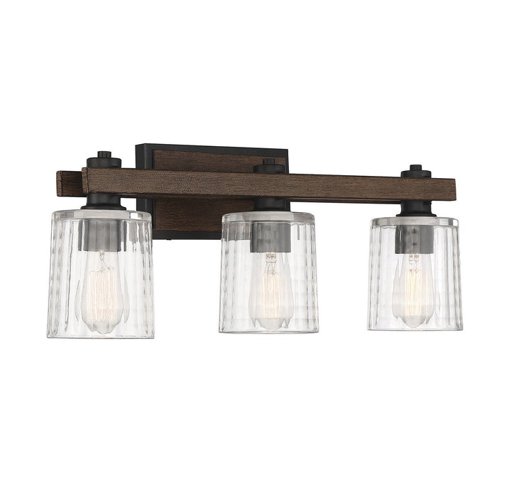 Savoy House Halifax 8-1255-3-41 Bath Vanity Light 25 in. wide - Durango