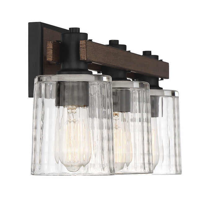 Savoy House Halifax 8-1255-3-41 Bath Vanity Light 25 in. wide - Durango