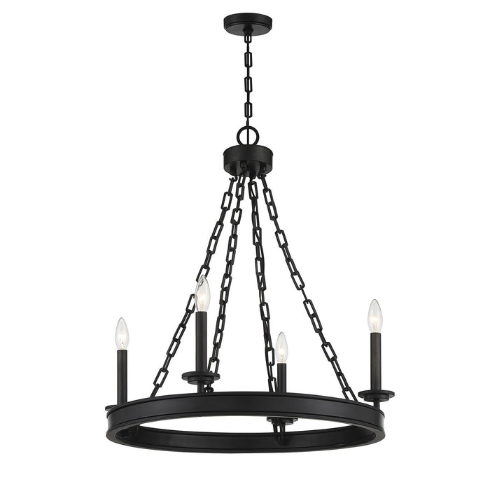 Savoy House Seville 1-4403-4-89 Chandelier Light - Matte Black