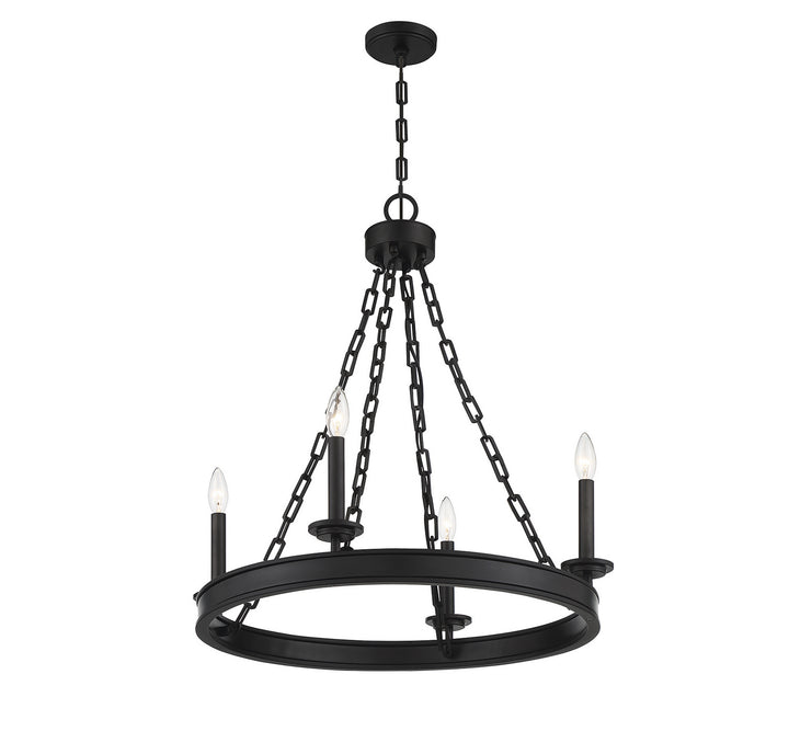 Savoy House Seville 1-4403-4-89 Chandelier Light - Matte Black