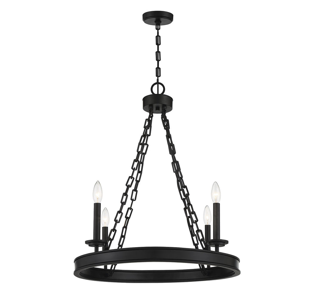 Savoy House Seville 1-4403-4-89 Chandelier Light - Matte Black