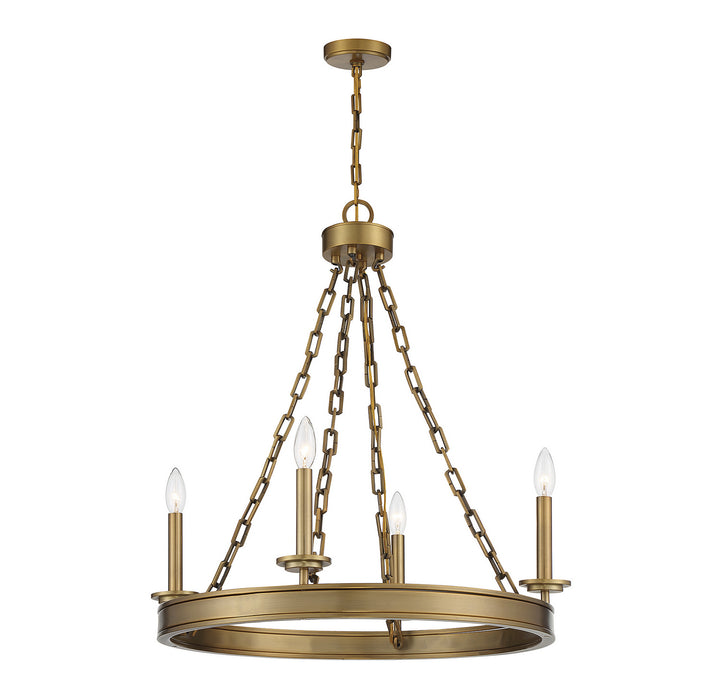 Savoy House Seville 1-4403-4-322 Chandelier Light - Warm Brass