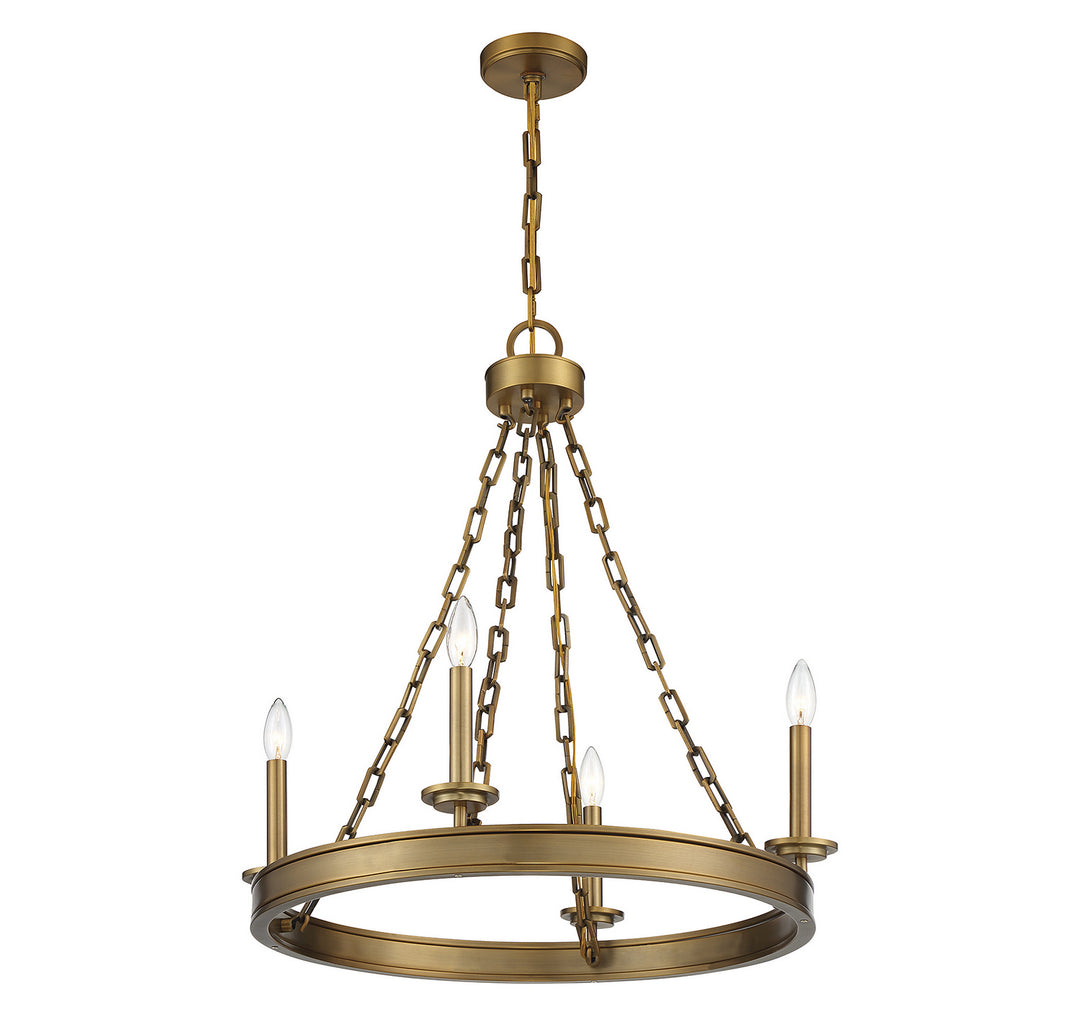 Savoy House Seville 1-4403-4-322 Chandelier Light - Warm Brass