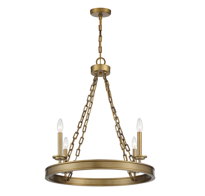 Savoy House Seville 1-4403-4-322 Chandelier Light - Warm Brass