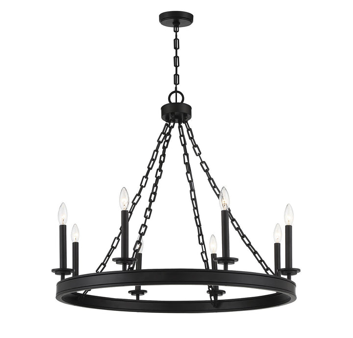 Savoy House Seville 1-4404-8-89 Chandelier Light - Matte Black