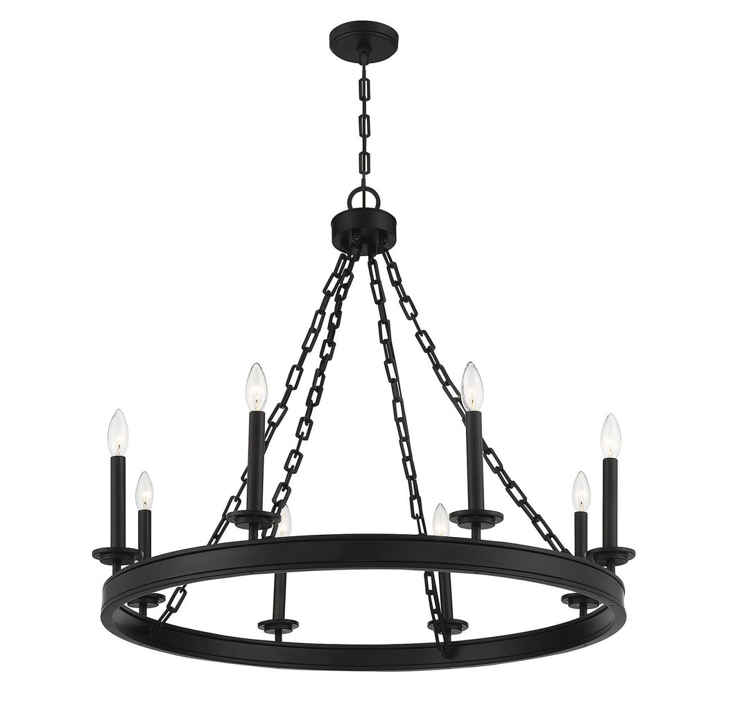 Savoy House Seville 1-4404-8-89 Chandelier Light - Matte Black