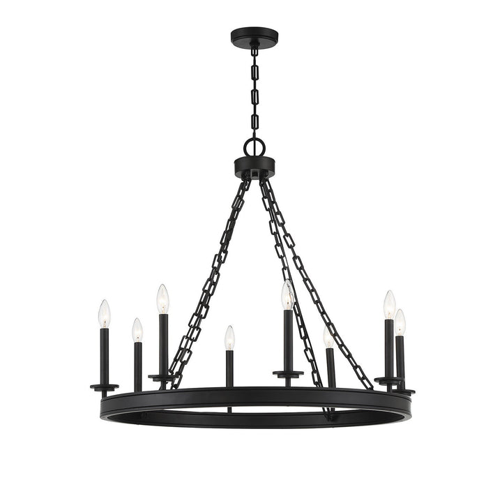 Savoy House Seville 1-4404-8-89 Chandelier Light - Matte Black