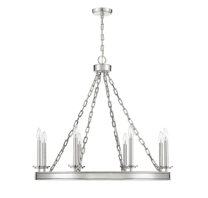 Savoy House Seville 1-4404-8-109 Chandelier Light - Polished Nickel