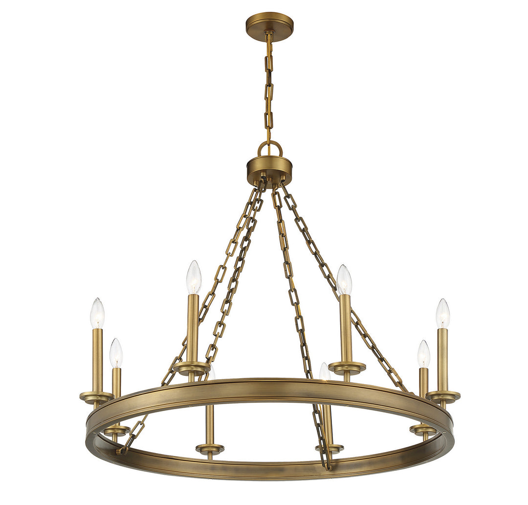 Savoy House Seville 1-4404-8-322 Chandelier Light - Warm Brass