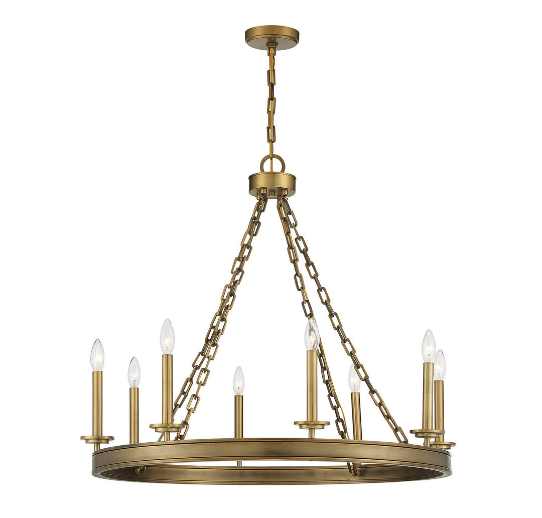 Savoy House Seville 1-4404-8-322 Chandelier Light - Warm Brass