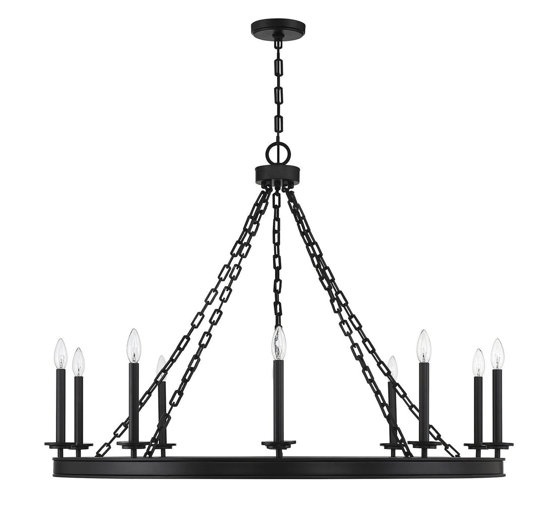 Savoy House Seville 1-4405-10-89 Chandelier Light - Matte Black
