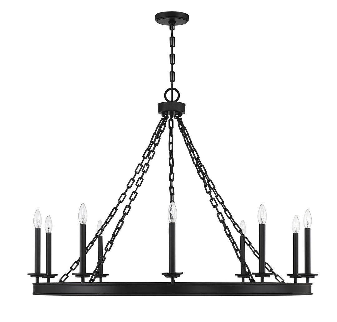 Savoy House Seville 1-4405-10-89 Chandelier Light - Matte Black