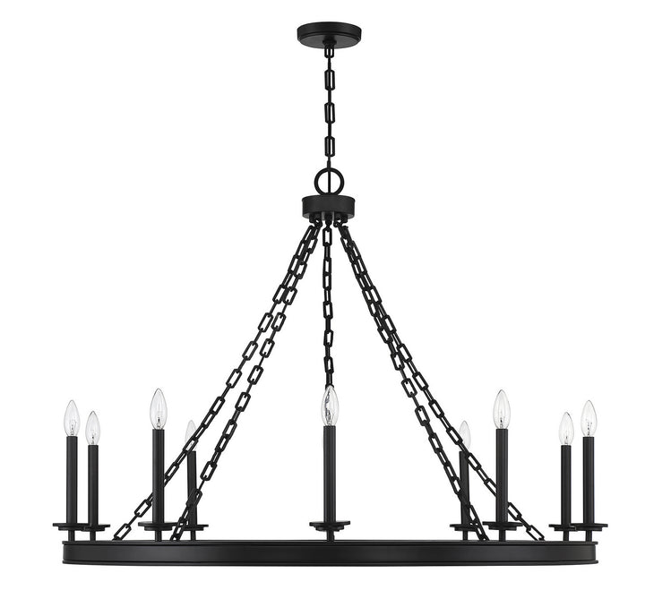 Savoy House Seville 1-4405-10-89 Chandelier Light - Matte Black