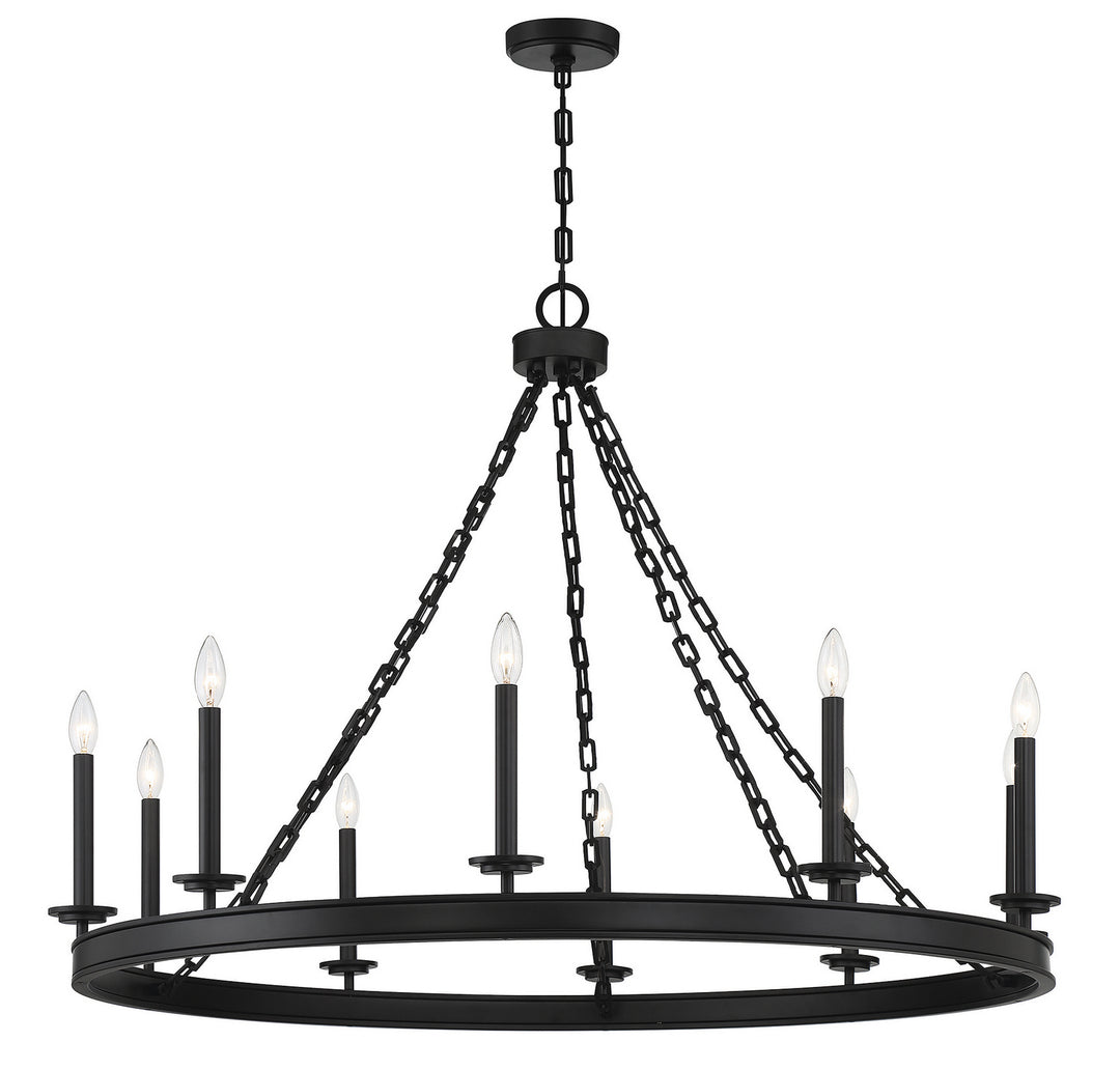 Savoy House Seville 1-4405-10-89 Chandelier Light - Matte Black