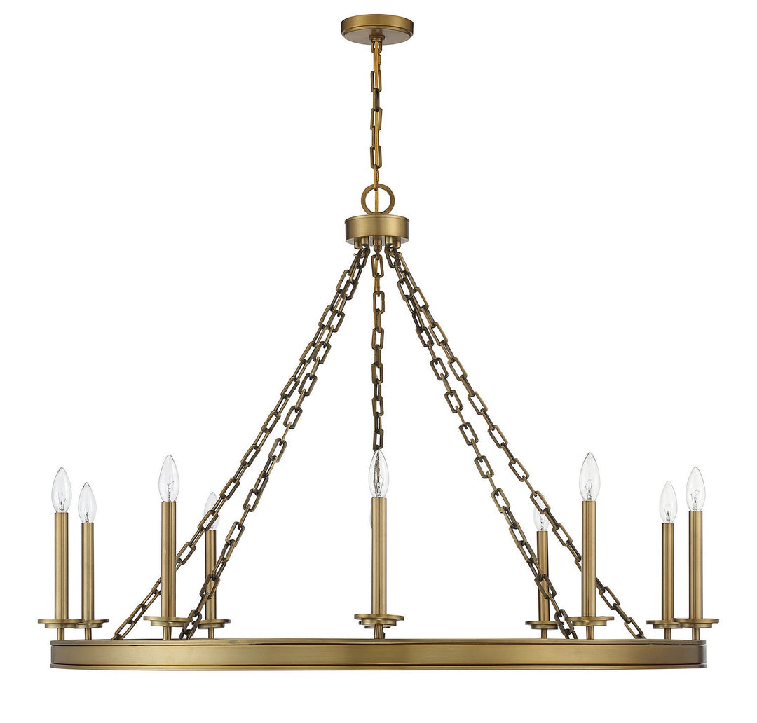 Savoy House Seville 1-4405-10-322 Chandelier Light - Warm Brass