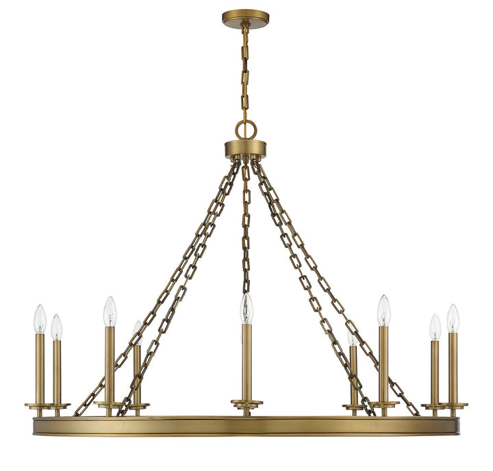 Savoy House Seville 1-4405-10-322 Chandelier Light - Warm Brass