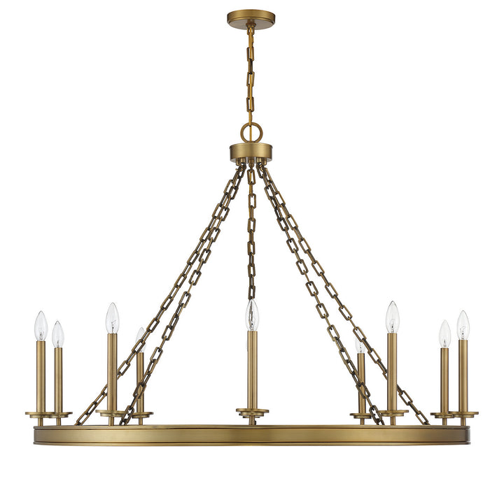 Savoy House Seville 1-4405-10-322 Chandelier Light - Warm Brass