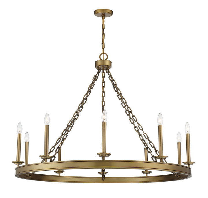 Savoy House Seville 1-4405-10-322 Chandelier Light - Warm Brass