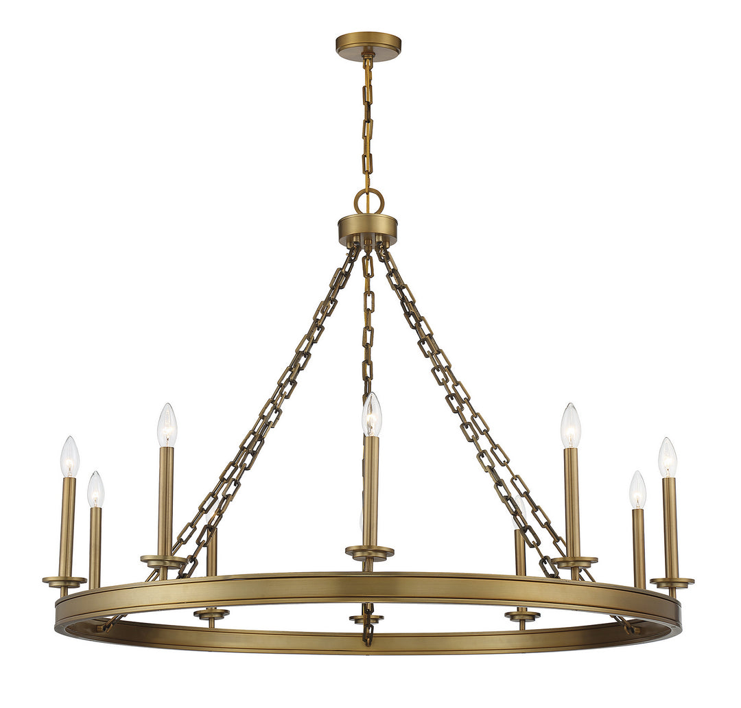 Savoy House Seville 1-4405-10-322 Chandelier Light - Warm Brass