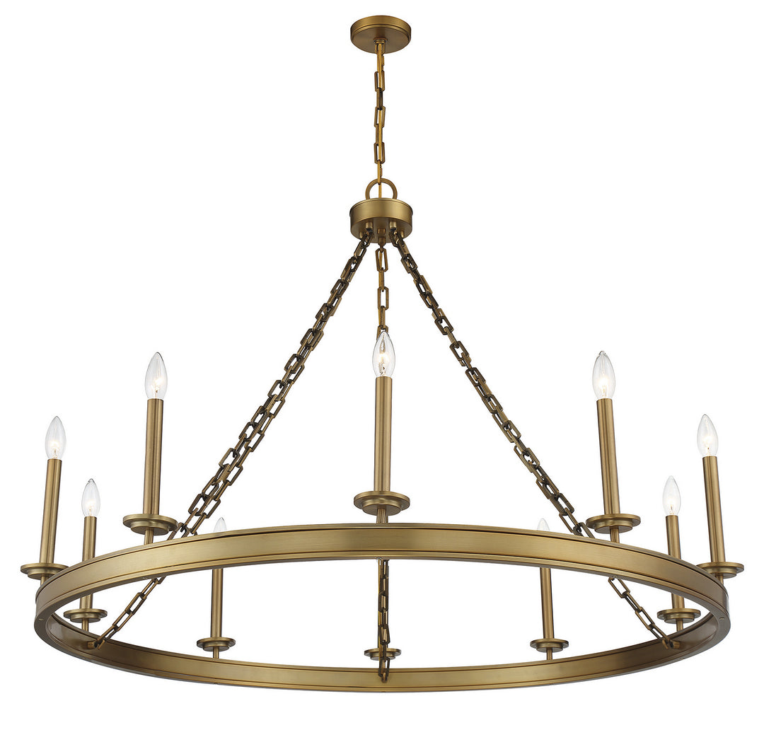 Savoy House Seville 1-4405-10-322 Chandelier Light - Warm Brass