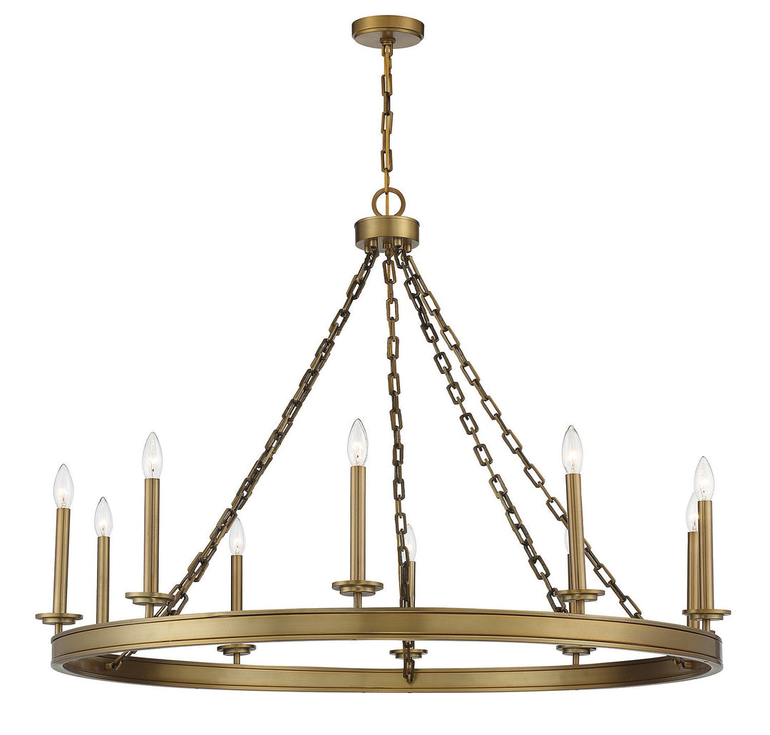 Savoy House Seville 1-4405-10-322 Chandelier Light - Warm Brass