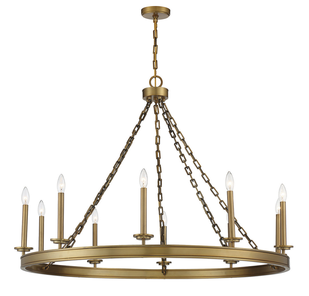 Savoy House Seville 1-4405-10-322 Chandelier Light - Warm Brass