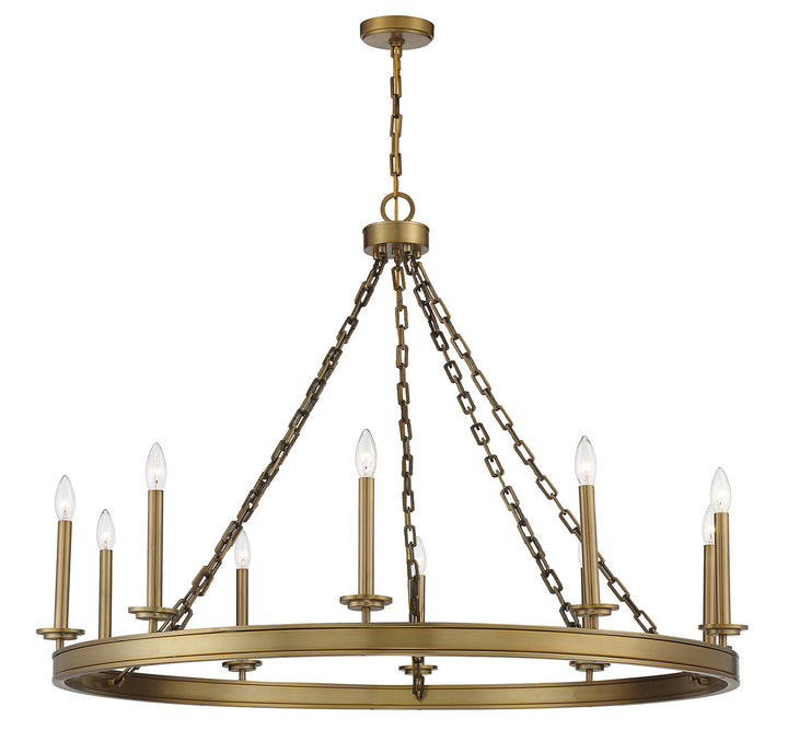 Savoy House Seville 1-4405-10-322 Chandelier Light - Warm Brass
