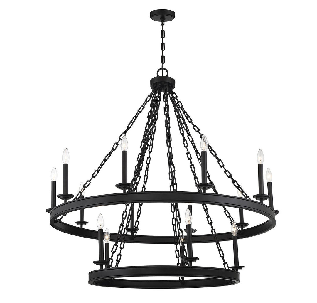 Savoy House Seville 1-4406-15-89 Chandelier Light - Matte Black