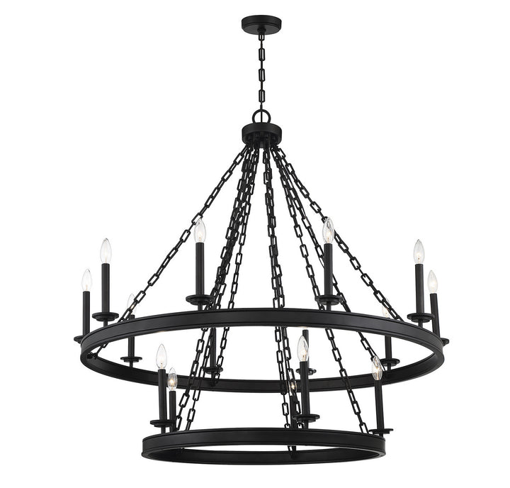 Savoy House Seville 1-4406-15-89 Chandelier Light - Matte Black
