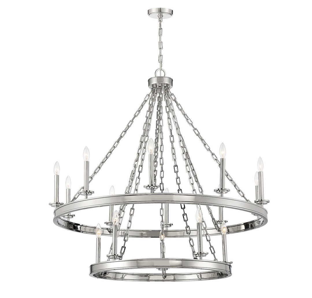 Savoy House Seville 1-4406-15-109 Chandelier Light - Polished Nickel