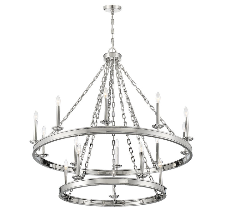 Savoy House Seville 1-4406-15-109 Chandelier Light - Polished Nickel