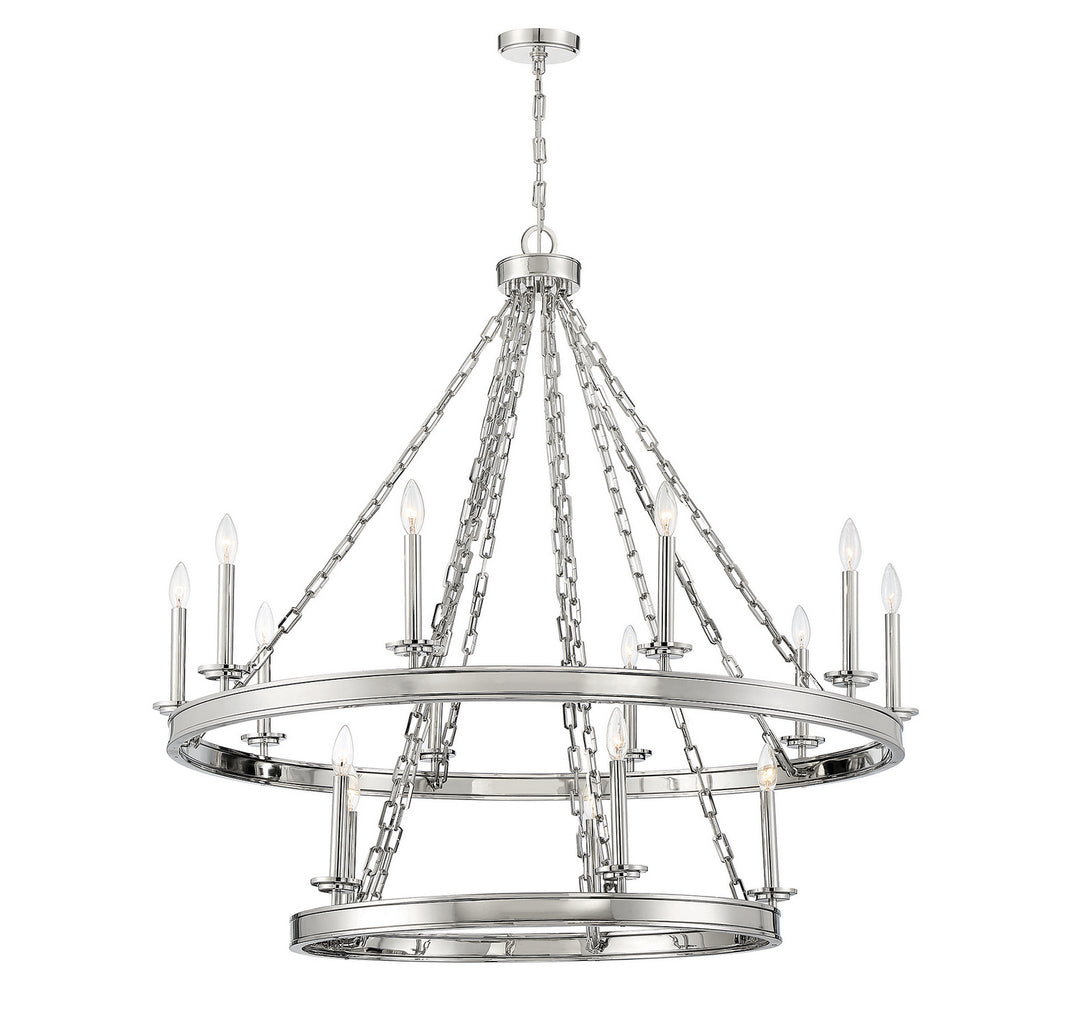 Savoy House Seville 1-4406-15-109 Chandelier Light - Polished Nickel