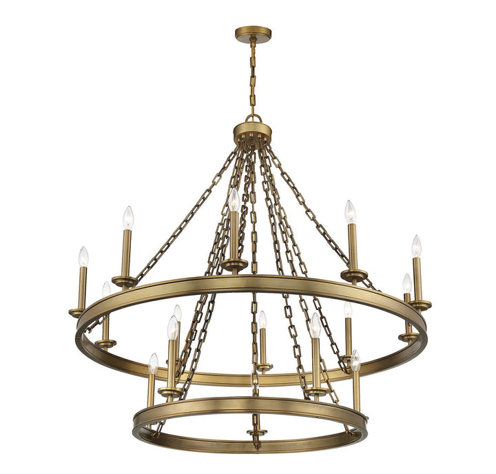 Savoy House Seville 1-4406-15-322 Chandelier Light - Warm Brass