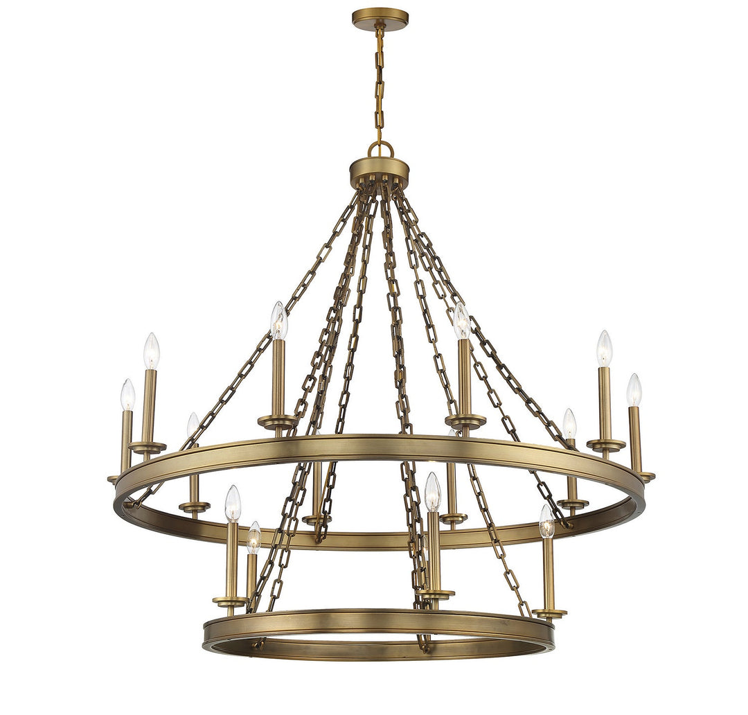 Savoy House Seville 1-4406-15-322 Chandelier Light - Warm Brass