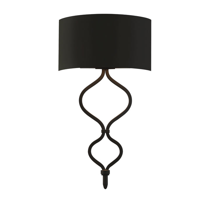 Savoy House Como 9-6520-1-89 Wall Sconce Light - Matte Black